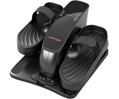 Aosom Mini pedalinis treniruoklis, 42x40.5x26.5 cm, juodas, metalas