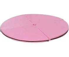 Aosom Pole Dance kilimėlis, 150x5 cm, rožinė, plastikas