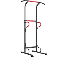 Aosom Power Tower, 98x84x171-219 cm, Juoda, Reguliuojama