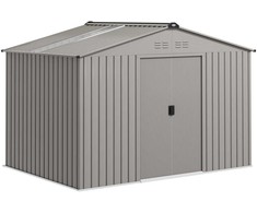 Aosom Sodo namelis, 277x195x192 cm, Pilka, Metalas