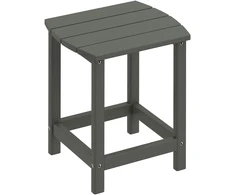 Aosom Sodo stalas 48x37x46 cm Pilkas HDPE