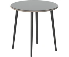 Aosom Sodo stalas 80x80x74 cm Pilkas Plienas