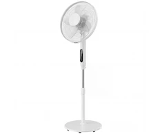 Aosom Stalinis ventiliatorius 45x42x138 cm Baltas