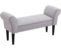 Aosom Suoliukas, 102x36x51 cm, Pilka, Audinys