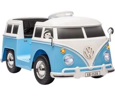 Aosom Vaikiškas elektrinis automobilis, 89x49x41.5 cm, mėlynas, metalas plastikas
