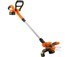 Aosom Žolės trimeris 93x31x18.5 cm Oranžinis Reguliuojama rankena