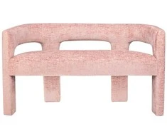 Sofa Aptraisytas suolas, Leith, šviesiai rožinis