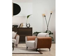 Sofa Asir Fotelis Aren, 100x85 cm, smėlio spalvos