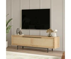 TV staliukas Asir Lentyna, On1-Su, 160x45.1x35.5 cm, Balta.