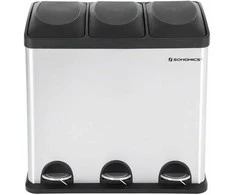 Songmics Atliekų separatorius 54 litrai (3 x 18 L)