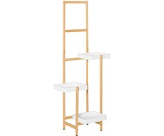 Gėlių stalas, SoBuy STR13-WN, 31x27x130 cm