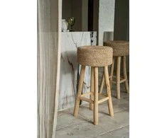 Bazaar Aukštas baras, Rafija, 0,35x0,35x0,75 m, Natūrali
