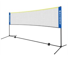 Songmics 5 m badmintono tinklas mėlynai geltonos spalvos