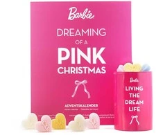 Barbie Kalendarz adwentowy / Lampka zapachowa su podgrzewaczem 24 x Wosk zapachowy