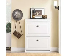 Batai spintelė, SoBuy FSR78-L-W, 75x24x96 cm, Balta
