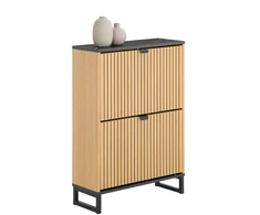 Batų stovas, SoBuy FSR202-N, 60x24x88 cm, Juodas