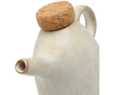 Bazaar Alyvos butelis, N°78, 8.5x14.5x19.5 cm, balta, keramika