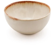 Bazaar Cascais dubenėlis dribsniams, 15x15x8 cm, baltas akmens keramika