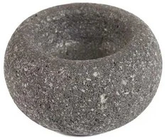 Bazaar Dubuo 7x7x4 cm Juodas Lavo akmuo