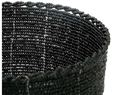 Bazaar Dubuo, koralinis saldainis, 0,13x0,13 m, Juodas