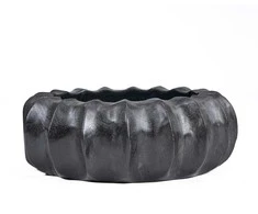 Bazaar Dubuo Kuro Kabocha 40x40x15 cm Juodas, medinis