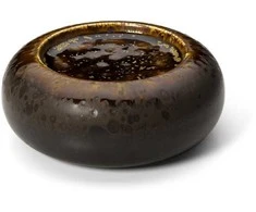 Bazaar Dubuo, The Merapi Donut, 15.5x15.5x6.5 cm, ruda