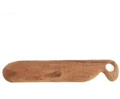 Bazaar Duonos lėkštė, 9x45x2 cm, Natūrali, Tiko mediena