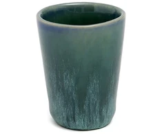 Bazaar Espresso puodelis Aqua, 5.5x5.5x7 cm, mėlynas, akmens keramika