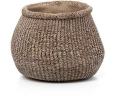 Bazaar Gėlių vazonas 23,5x25x19 cm rudas betonas