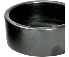 Bazaar Indas, 10x10x4 cm, Juoda, Terakota