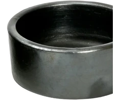 Bazaar Indas, 10x10x4 cm, Juoda, Terakota