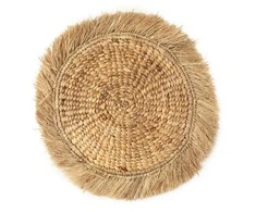 Bazaar Kėdų uždanga, vandens hiacintas rafija, 0,45x0,45 m, natūrali