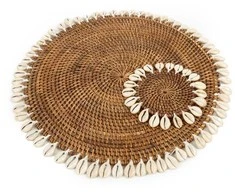 Bazaar Kelnė, Kolonijinė Kriauklė, 0,4x0,4 m, Natūraliai Ruda