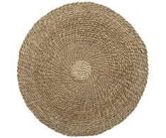 Bazaar Kilimas, Mekongo upė, 90x90 cm, Natūralus
