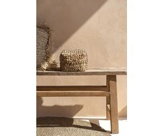 Bazaar Krepšys 28x28x14 cm Rudas Bambukas