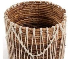 Bazaar Krepšys, "Macra-mazing", 0,2x0,2x0,2 m, Natūraliai Balta