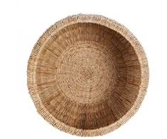 Bazaar Krepšys, Tatum, 58x58x37 cm, Natūralus, Bananų lapai