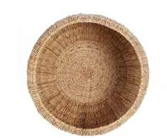 Bazaar Krepšys, Tatum, 58x58x37 cm, Natūralus, Bananų lapai
