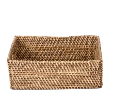 Bazaar Laikymo dėžė, 22x33x13 cm, ruda, rotangas