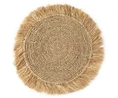 Bazaar Lauko stalbūdė, jūrinis šiaudų audinys, 0,45x0,45 m, natūrali