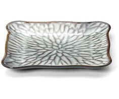 Bazaar Lėkštė, 20.5x21.5x2 cm, pilkai ruda, keramika