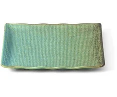 Bazaar Lėkštė, The Lagoon Square Plate, 20x20x2.5 cm, mėlyna, keramika