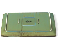Bazaar Lėkštė, The Lagoon Square Plate, 25x25x2.5 cm, mėlyna, keramika