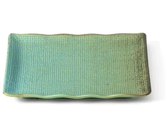 Bazaar Lėkštė, The Lagoon Square Plate, 20x20x2.5 cm, mėlyna, keramika