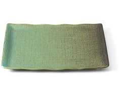 Bazaar Lėkštė, The Lagoon Square Plate, 25x25x2.5 cm, mėlyna, keramika