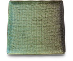 Bazaar Lėkštė, The Lagoon Square Plate, 25x25x2.5 cm, mėlyna, keramika