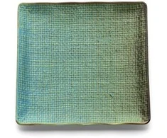 Bazaar Lėkštė, The Lagoon Square Plate, 20x20x2.5 cm, mėlyna, keramika