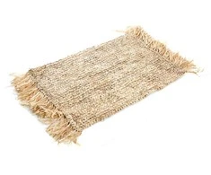 Bazaar Lėkštelė, Fringe Raffia, 35x60 cm, Natūrali