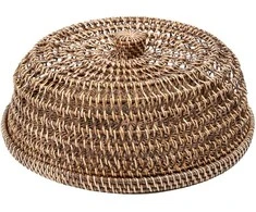 Bazaar Maisto gaubtas, 27x27x12 cm, rudos spalvos, rotangas