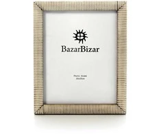 Bazaar Nuotraukų rėmelis, The Nomadic Lines, 28.5x23.5x2.5 cm, sendintas, buivolo kaulas